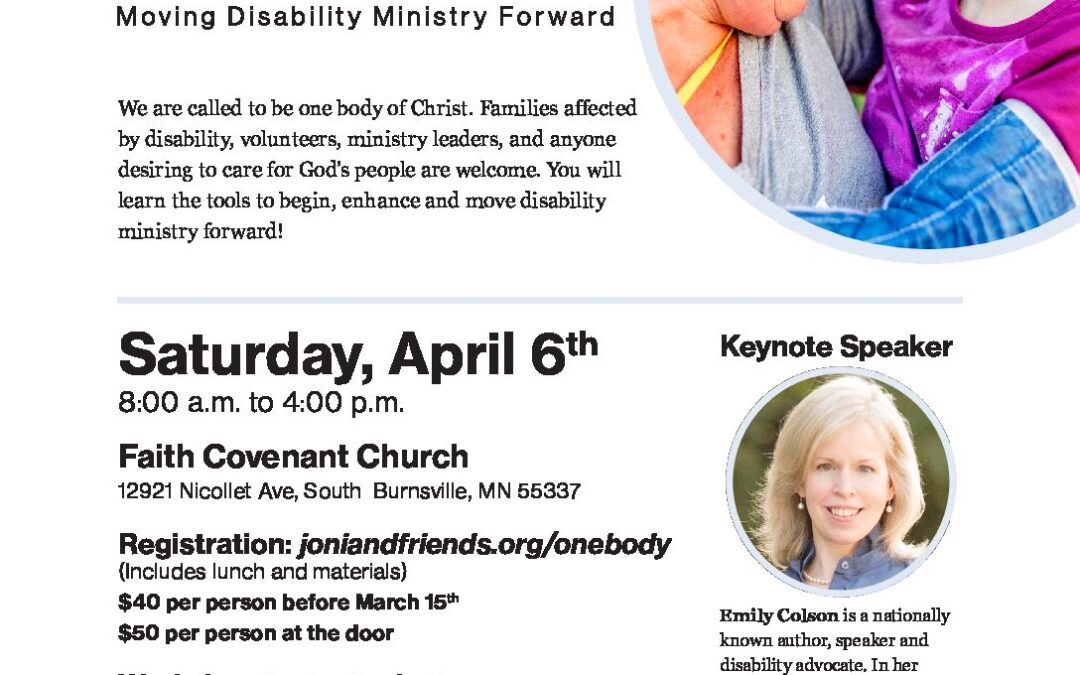 2019 One Body Conference Flyer