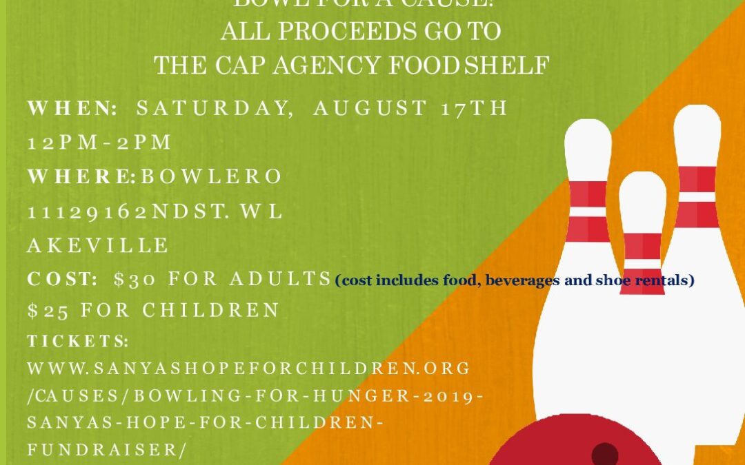 Bowling For Hunger 8-17-19