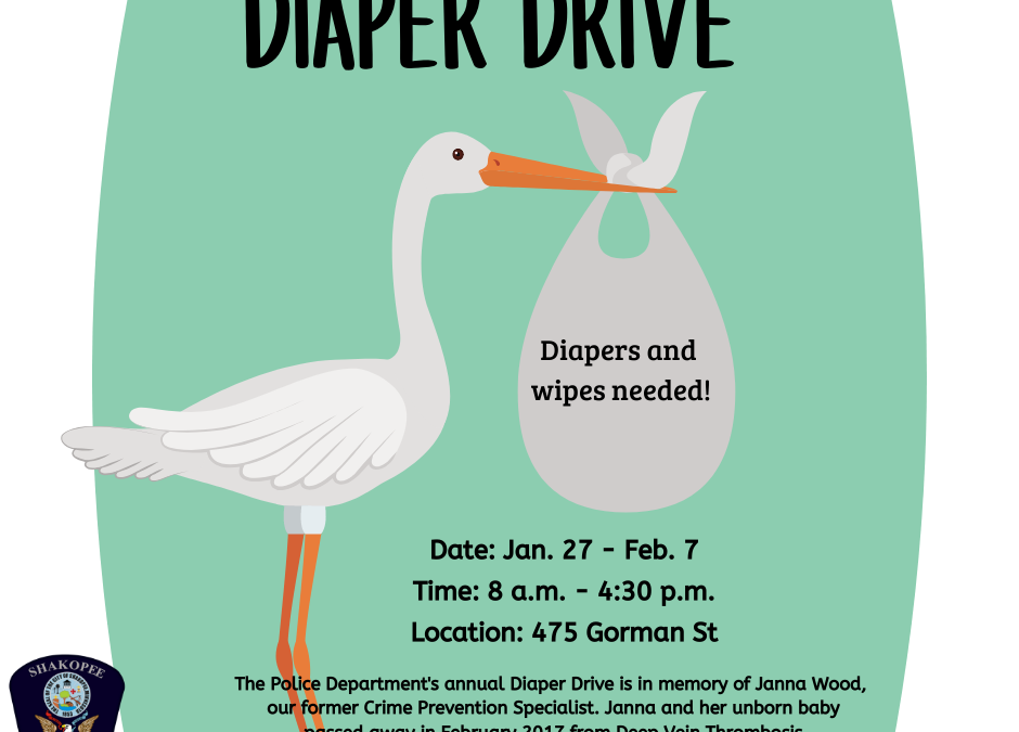Diaper Drive 2020 Flyer